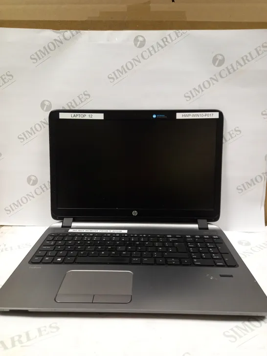 HP PRO BOOK 450 G2 LAPTOP IN BLACK 