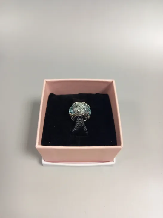 BOXED PANDORA WINTER BLUE SNOWFLAKE MURANO CHARM