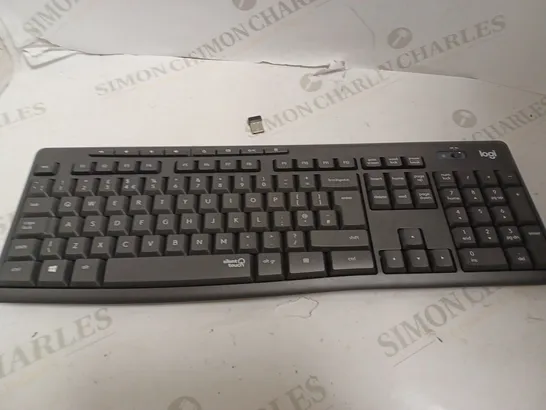 LOGITECH COMBORITE MK295 SILENT-TOUCH WIRELESS KEYBOARD-MISSING MOUSE