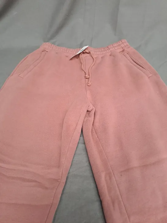 ABERCROMBIE & FITCH PINK JOGGERS - MEDIUM