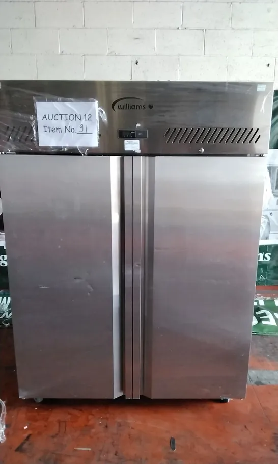 WILLIAMS MJ2SA R290 R1 COMMERCIAL FREESTANDING DOUBLE DOOR REFRIGERATOR 