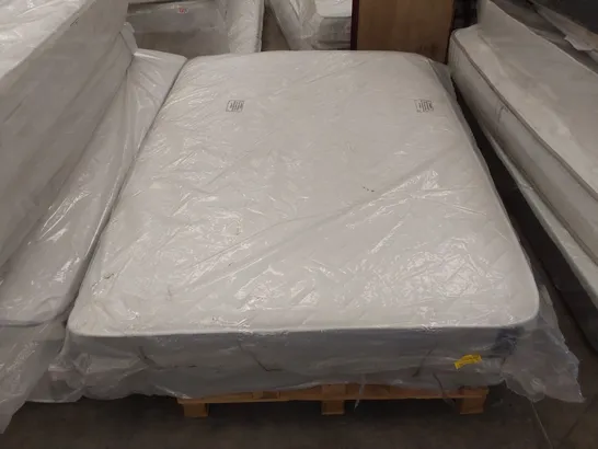 QUALITY BAGGED 4'6" ADAMINE SERENITY COIL SPRING MATTRESS