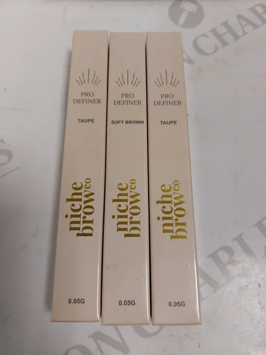 BOX OF 3 NICHE BROW CO PRO DEFINER PENS