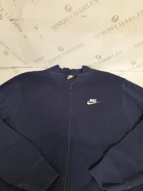 NIKE ZIPPED FLEECE JACKET SIZE S