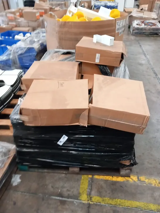 PALLET OF APPROXIMATELY 220 ALCOHOL GEL DISPENSER BRACKETS FOR BED ENDS