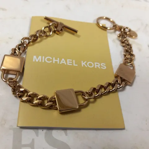 BOXED MICHAEL KORS LOCK BRACELET