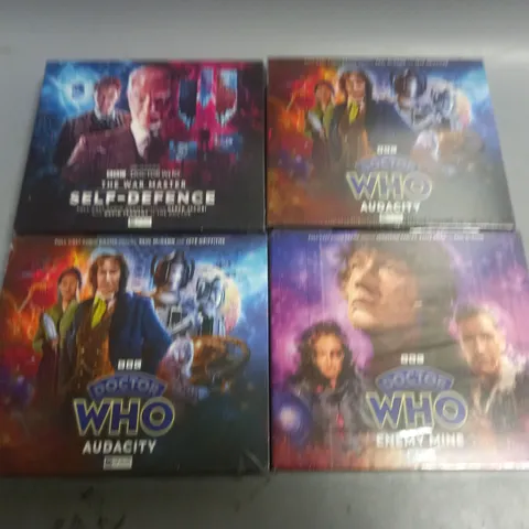 LOT OF 4 SEALED DOCTOR WHO AUDIO DRAMAS