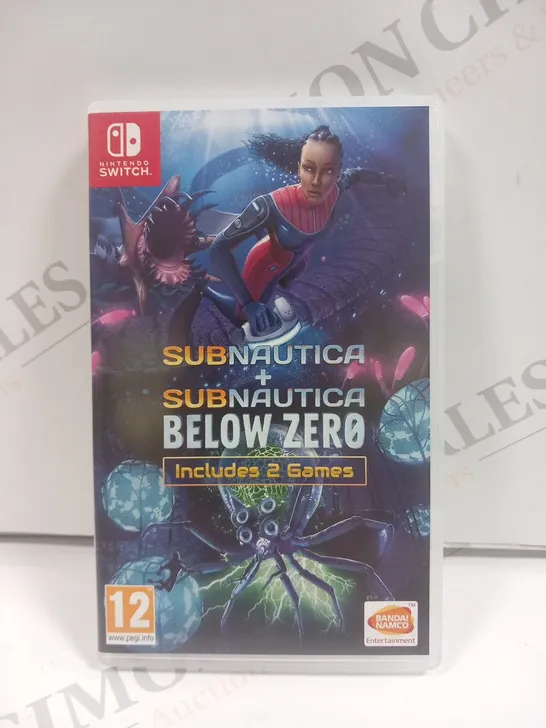 NINTENDO SWITCH SUBNAUTICA + SUBNAUTICA BELOW ZERO 