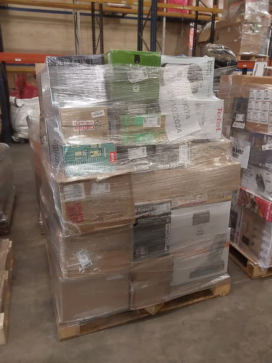 PALLET OF APPROXIMATELY 39 UNPROCESSED RAW RETURN HOUSEHOLD AND ELECTRICAL GOODS TO INCLUDE;