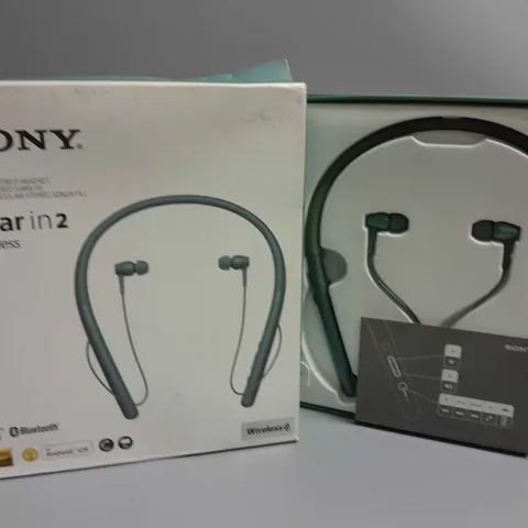 BOXED SONY WIRELESS STEREO HEADSET