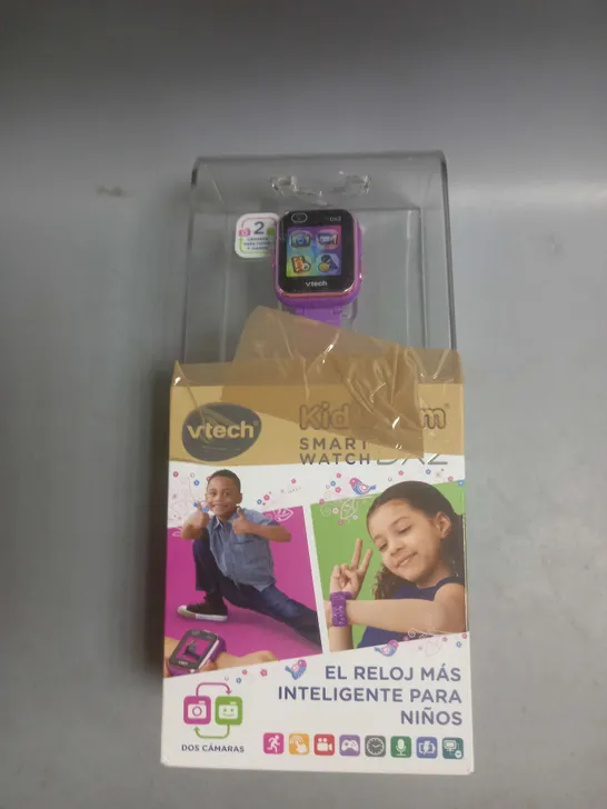 BOXED VTECH KIDIZOOM SMARTWATCH DX2 IN PURPLE