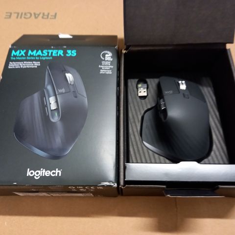 BOXED LOGITECH MX MASTERS 3S WIRELESS MOUSE