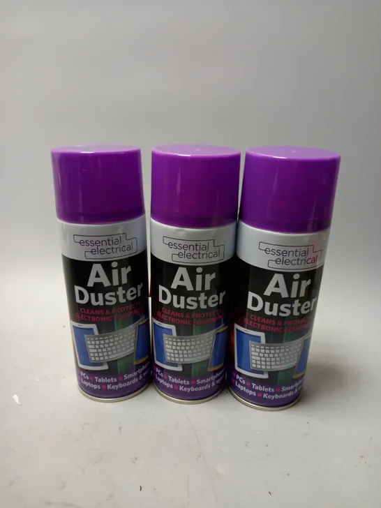 BOX OF 12 ESSENTIALS ELECTRICAL AIR DUSTER 