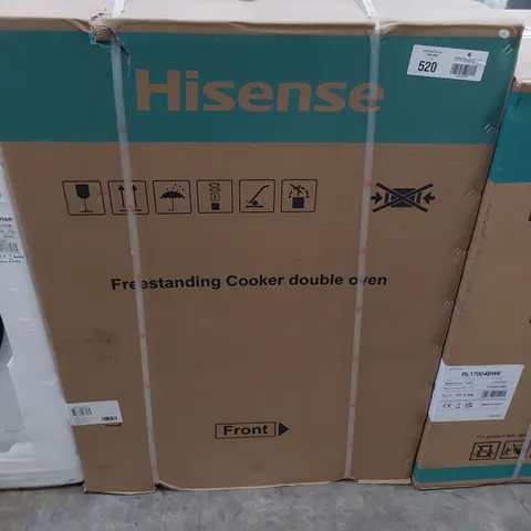 GRADE 1 HISENSE BLACK ELECTRIC COOKER HDE3211BBUK