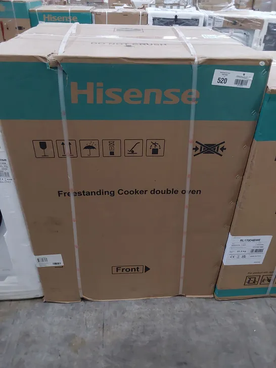 GRADE 1 HISENSE BLACK ELECTRIC COOKER HDE3211BBUK