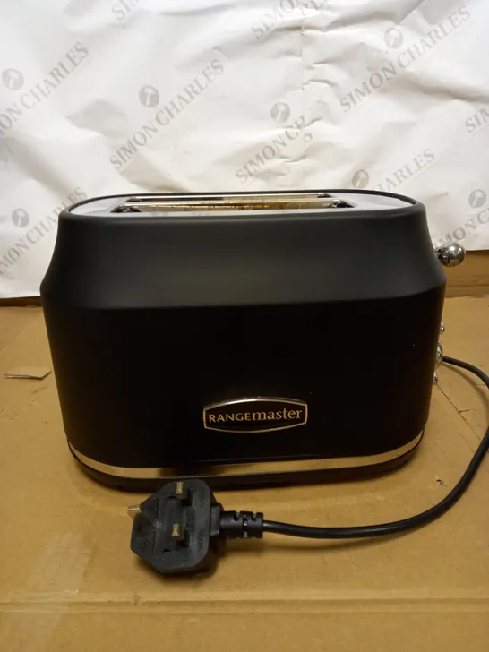 RANGEMASTER RMCL2S201BK CLASSIC BLACK 2 SLICE TOASTER