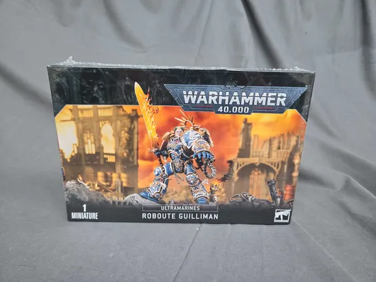 BOXED AND SEALED WARHAMMER 40,000 ULTRAMARINES - ROBOUTE GUILLIMAN