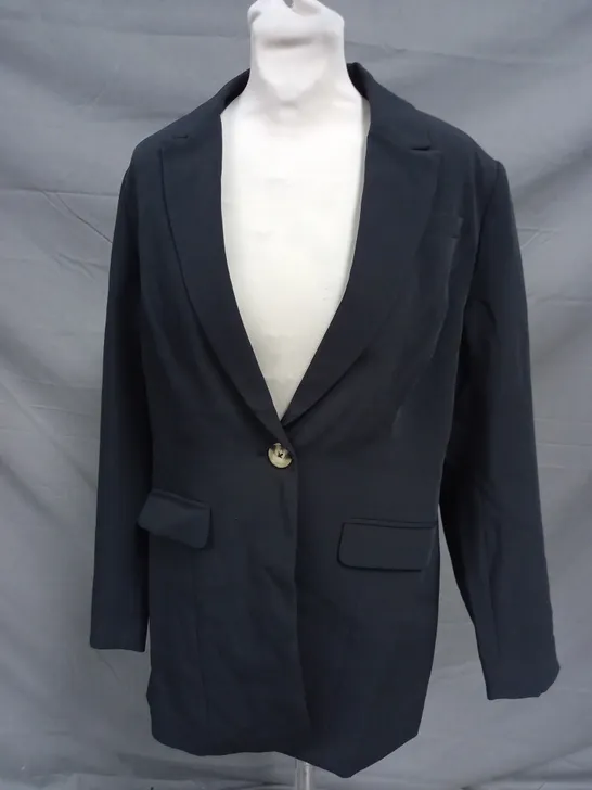 BEN DE LISI BLAZER IN BLACK SIZE 12