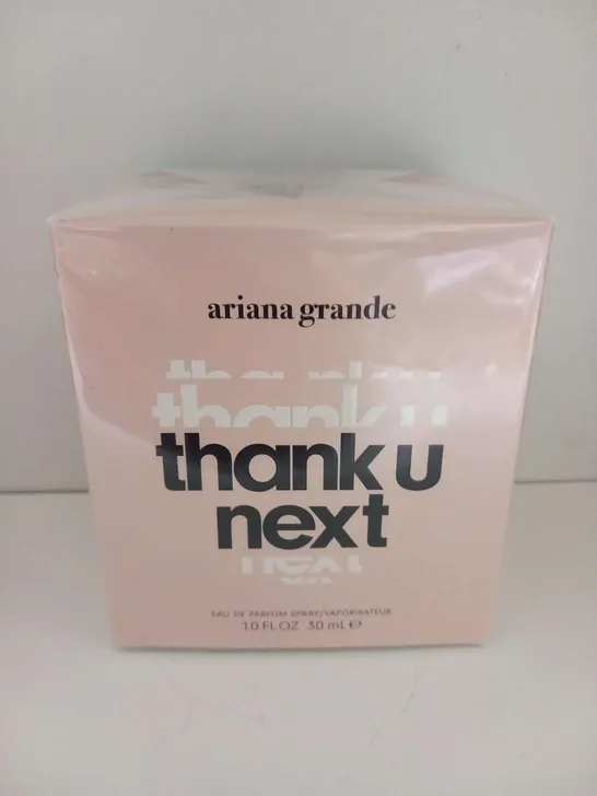 BOXED AND SEALED ARIANA GRANDE THANK U NEXT EAU DE PARFUM 30ML