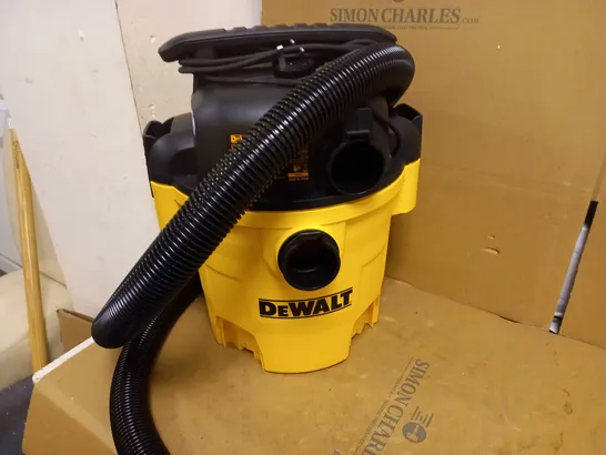 DEWALT DXV20P WET/DRY VAC BLACK & YELLOW 1050W