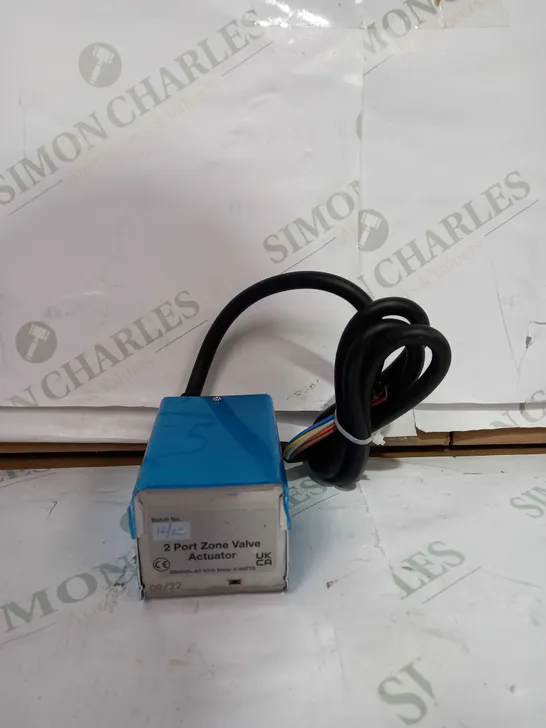 MOTORISED ZONE VALVE ACTUATOR HEAD 2 PORT 22MM 28MM