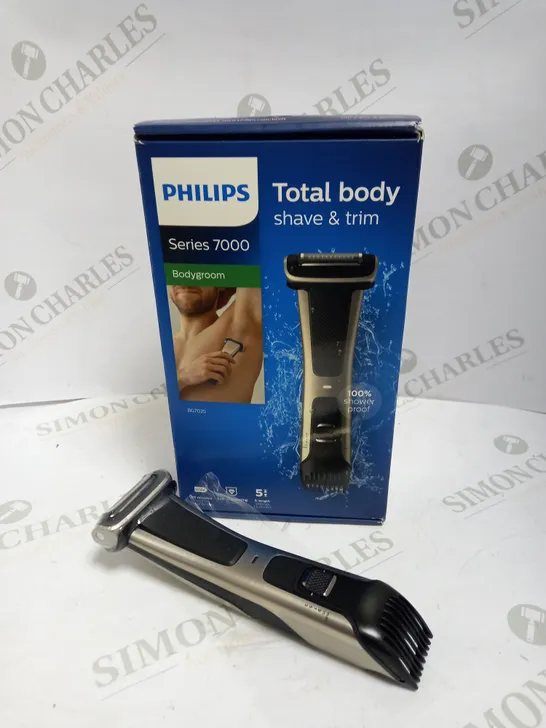 BOXED PHILIPS 7000 SERIES TOTAL BODY SHAVER 