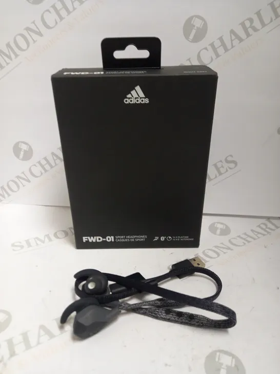 ADIDAS FWD-01 BLUETOOTH SPORT HEADPHONES - GREY