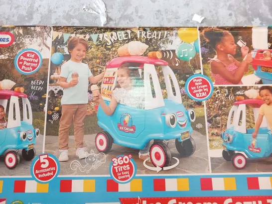 BOXED LITTLE TIKES ICE CREAM COZY TRUCK