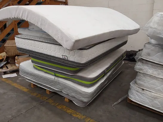 PALLET OF APPROXIMATELY 7X MATTRESS OF VARIOUS SIZES AND BRANDS 