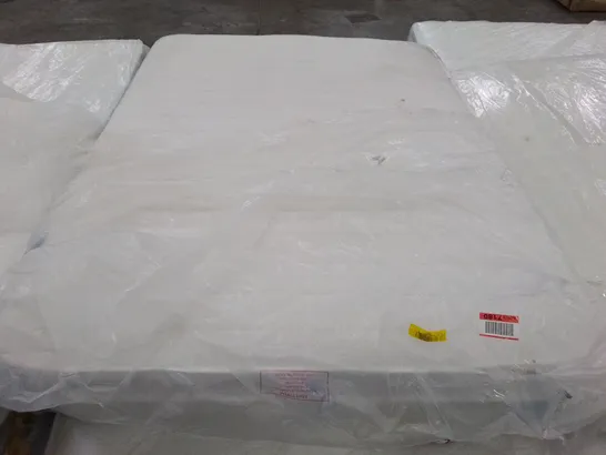 QUALITY BAGGED 4'6" DOUBLE CAIRO MEMORY FOAM OPEN COIL MATTRESS 