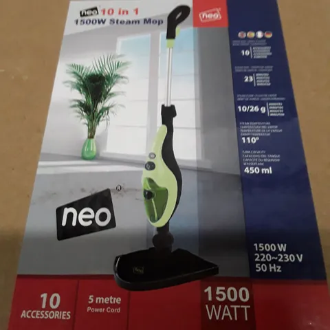 BOXED NEO 10-IN-1 1500W STEAM MOP