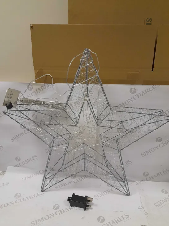 58CM STAR LIGHT-WHITE LEDS-INDOOR