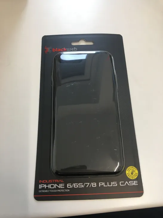 LOT OF APPROXIMATELY 16 ASSORTED BLACKWEB CASES FOR IPHONE 6/6S/7/8 PLUS (4 BOXES)