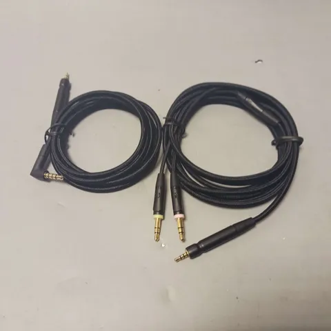 BOX OF APPROX 12 SENNHEISER HEADPHONE CABLES