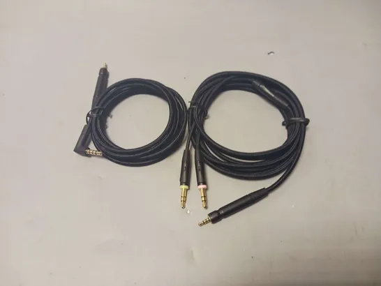 BOX OF APPROX 12 SENNHEISER HEADPHONE CABLES