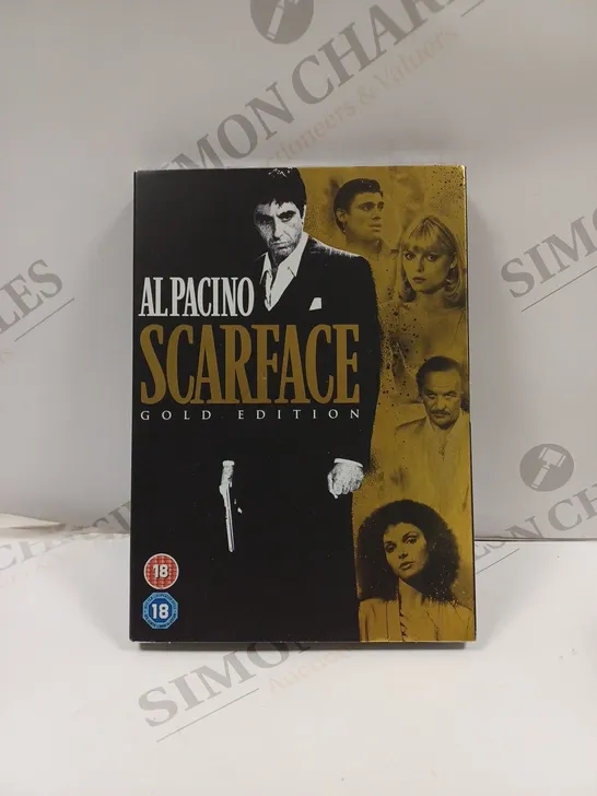 BOXED AND SEALED SCARFACE GOLD EDITION DVD. 