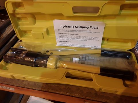 HYDRAULIC CRIMPING TOOL WITH CASE