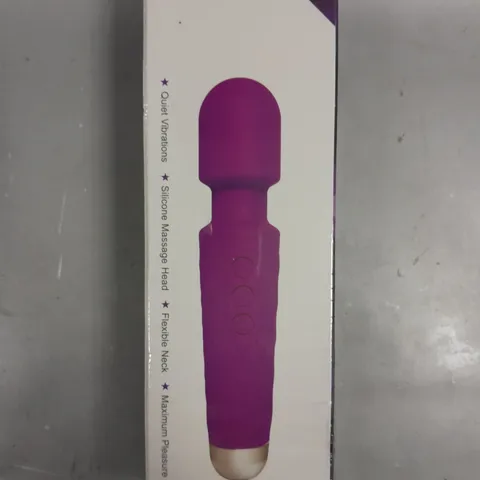 BOXED SEALED POWERFUL SILICONE WAND VIBRATOR 