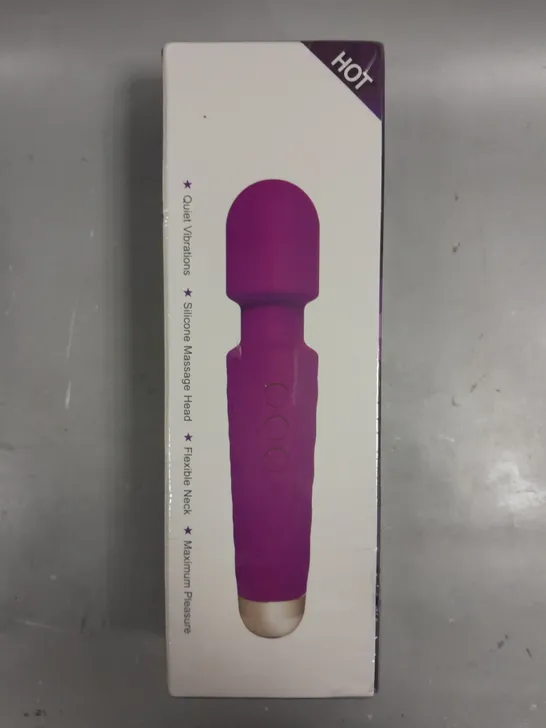 BOXED SEALED POWERFUL SILICONE WAND VIBRATOR 