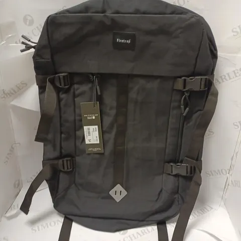 FIRETRAP TRAVEL BACKPACK BLACK