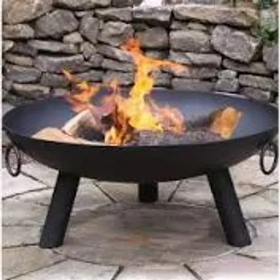 BOXED DAKOTA STEEL OUTDOOR FIRE PIT (1 BOX)