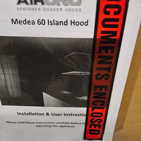 BOXED MEDEA 60 ISLAND HOOD