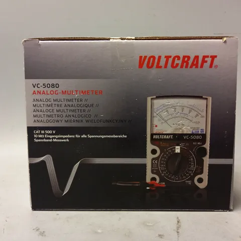 BOXED VOLTCRAFT VC-5080 ANALOG-MULTIMETER