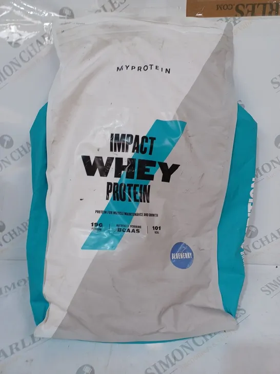 MY PROTEIN IMPACT WHEY PROTEIN IN BLUEBERRY FLAVOUR