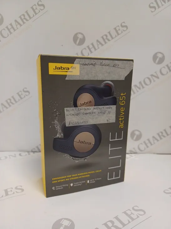 BOXED JABRA ELITE ACTIVE 65T EARBUDS