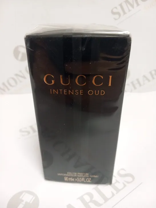 BOXED AND SEALED GUCCI INTENSE OUD EAU DE PARFUM 90ML