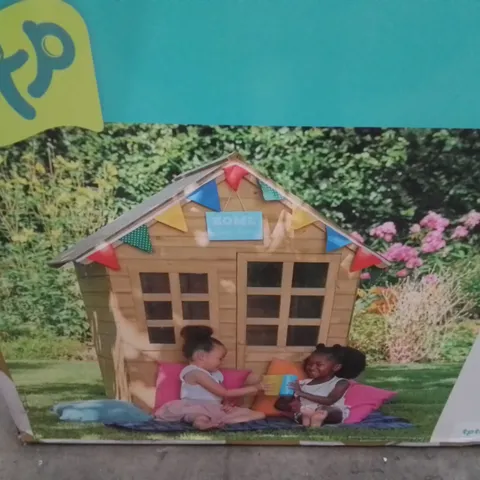 BOXED COSY HIDEAWAY WOODEN PLAYHOUSE 