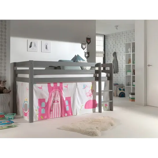 BOXED PINO COT BED / TODDLER LOFT BED 70X140CM BY VIPACK (2 PARTS)