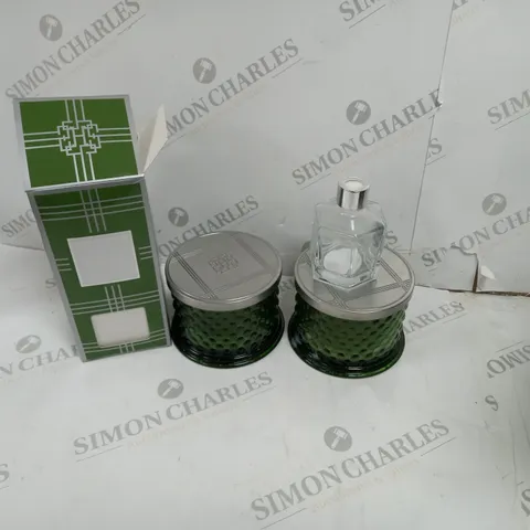 HOMEWORX BY HARRY SLATKIN & CO. 3 WICK CANDLE & REED DIFFUSER SET