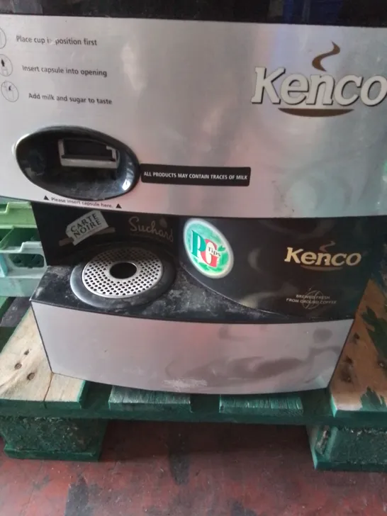 KENCO COFFEE & BEVERAGE DISPENSING MACHINE 